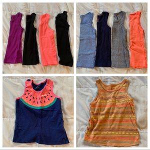 Lot of 4T tank tops (10 pieces)